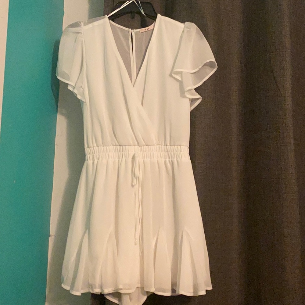 white romper